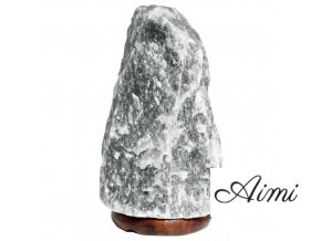Sivá Himalájska Soľná Lampa - 3-5kg