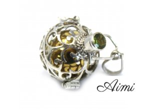925 Strieborné Anjelské Zvončeky - Romance - 18mm (Varianta Romance - 18mm)