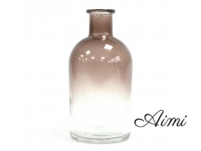 Oválna Antická Fľaša na Difúzor - Ombré - 250 ml (Varianta Ombré - 250 ml)
