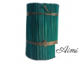 Zelené Difúzne Tyčinky - 25cm x 3mm - 400-500g (Varianta 25cm x 3mm - 400-500g)