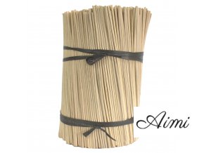 Prírodné Difúzne Tyčinky - 25cm x 3mm - 400-500g (Varianta 25cm x 3mm - 400-500g)