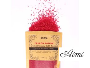 Aromaterapeutická Soľ do Kúpeľa 350g - Vášeň
