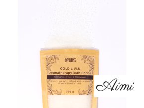 Aromaterapeutická Soľ do Kúpeľa 350g - Prechladnutie a Chrípka
