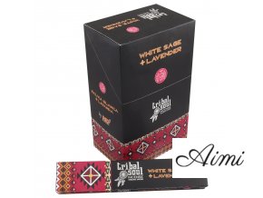 Tribal Vonné Tyčinky - Biela Šalvia + Levanduľa