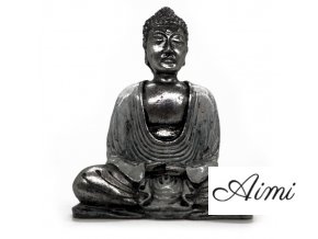 Biely & Šedý Buddha - Stredný