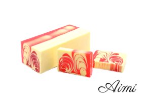 Ručne Vyrobené Mydlo 1.2kg - Jahoda