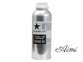 1 Liter Olej na Bradu - Sparťanský Hrdina - Pečuj! (Varianta Sparťanský Hrdina - Pečuj!)