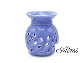 Kvetinová Aroma Lampa - Modro Fialová