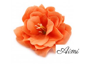 Mydlové Kvety pre Šikovné Ruky - Malá Pivonka- Oranžová