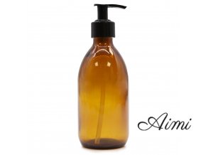 36x 300 ml Jantárová Fľaša s Pumpičkou (Varianta 36x 300 ml Jantárová Fľaša s Pumpičkou)