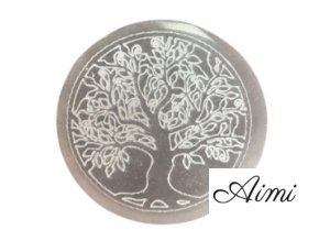 Malá Selenitová Podložka 8cm - Strom Života