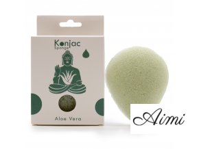 Konjac Špongia Slza - Aloe Vera - Liečivá (Varianta Aloe Vera - Liečivá)