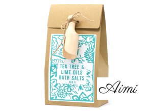 Soľ do Kúpeľa 500 g Tea Tree & Limetka (Varianta Soľ do Kúpeľa 500 g Tea Tree & Limetka)
