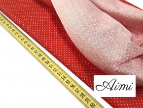 bavlnena latka mini bodka 1 mm sirka 150 cm 826687