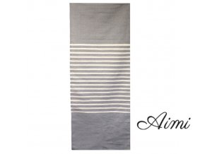 Koberec z Indickej Bavlny - 70 x 170 cm - Sivý (Varianta 70 x 170 cm - Sivý)