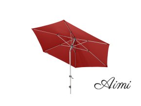 EXPERT 320 cm - slnečník s automatickým naklápaním kľučkou (Varianta Dezén látky : 820)