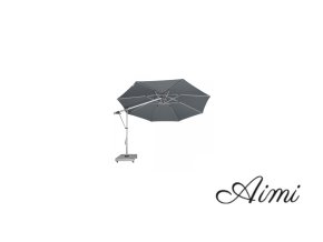 EXPERT 350P - záhradný slnečník s bočnou tyčou (Varianta Dezén látky : T820)