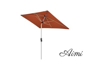 ACTIVE 210x140 cm - slnečník s automatickým naklápaním kľučkou (Varianta Dezén látky : 820)