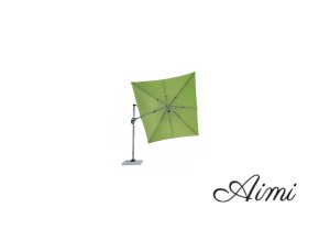 ACTIVE 350 x 260 cm - záhradný slnečník s bočnou tyčou (Varianta Dezén látky : 846)