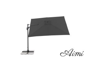 ACTIVE 320 x 210 cm - moderný slnečník s bočnou nohou (Varianta Dezén látky : 820)