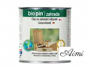 BioPin olej do záhradného nábytku