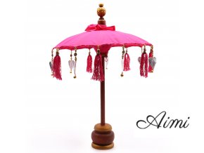 Bali Home Decor Slnečník - Bavlna - Ružový - 40 cm