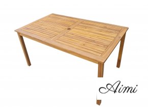 ATLAN - drevený stôl 150x90x75 cm