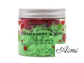 Šľahané Mydlá - Jahoda a Kivi 120g