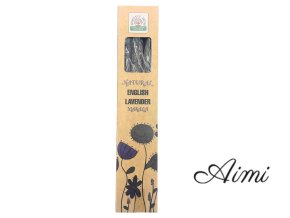 Prírodné Botanické Tyčinky Masala – Anglická levanduľa (Varianta Prírodné Botanické Tyčinky Masala – Anglická levanduľa)