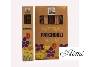 Prírodné Botanické Tyčinky Masala - Pačuli