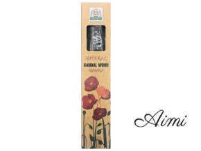 Prírodné Botanické Tyčinky Masala - Santalové Drevo