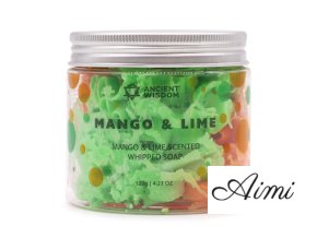 Šľahané Mydlá - Mango a Limetka 120g