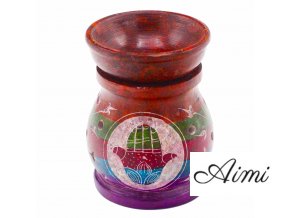 Mastencová Aróma Lampa 10cm - Hamsa - Päť Farieb (Varianta Hamsa - Päť Farieb)