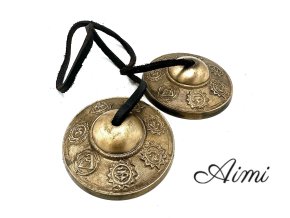 Tibetská Tingsha - Sedem Chakrier - cca 7cm (Varianta Sedem Chakrier - cca 7cm)