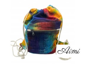 Tie Dye Konopná Taška cez Ramená (Varianta Tie Dye Konopná Taška cez Ramená)