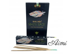 Banjara Tribal Tyčinky - Biela Šalvia