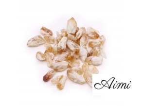 Surové kryštály (500 g) - Citrínový Topaz Drsný