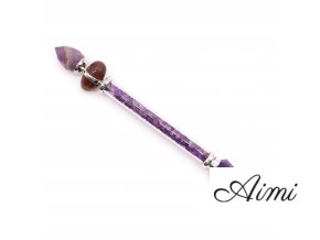Šiva Lingam Prútik - Ametyst - Úspech (Varianta Ametyst - Úspech)