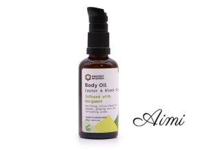 Organický Telový Olej 50ml - Bergamot