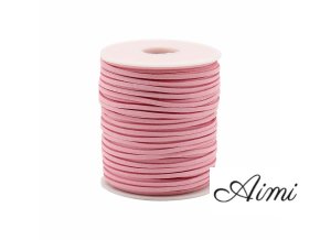Rolka Bavlnenej Šnúrky - 2.5mm x 45m - Ružová A064 (Varianta 2.5mm x 45m - Ružová A064)
