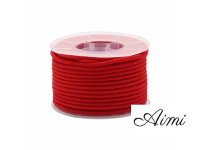 Rolka Červensj Šnúrky - 3mm x 17m