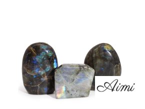 Madagaskarské Labradoritové Kamene (približne 80-168g 40-60mm) (Varianta Madagaskarské Labradoritové Kamene (približne 80-168g 40-60mm))