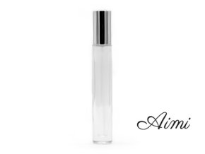Okrúhla, Vysoká, Štíhla 10 ml Fľaška Strieborný Sprej a Uzáver (Varianta Okrúhla, Vysoká, Štíhla 10 ml Fľaška Strieborný Sprej a Uzáver)