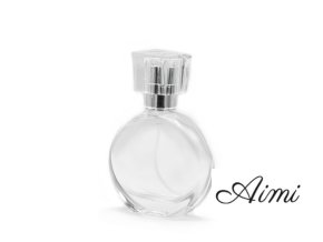 30 ml Oválna Fľaška, Strieborný Sprej a Krištáľový Uzáver (Varianta 30 ml Oválna Fľaška, Strieborný Sprej a Krištáľový Uzáver)