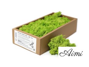 Dekoračný Islandský Mach - Svetlá Tráva - 635g (Varianta Svetlá Tráva  - 635g)
