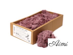 Dekoračný Islandský Mach - Fialový - 635g (Varianta Fialový - 635g)