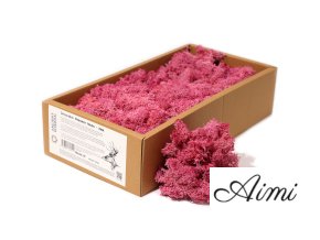 Dekoračný Islandský Mach - Ružový - 635g (Varianta Ružový - 635g)