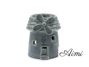 Aroma Lampa Veterný Mlyn – Šedá (Varianta Aroma Lampa Veterný Mlyn – Šedá)