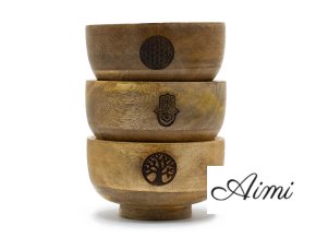 Malá Rituálna Miska na Vonné Tyčinky a Kužele 11 x 5.5 cm – (rôzne symboly) (Varianta Malá Rituálna Miska na Vonné Tyčinky a Kužele 11 x 5.5 cm – (rôzne symboly))