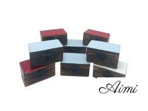 Drevená Krabička na Tabletky, 9 x 5 x 4 cm, Keramické Farby, Rôzne (Varianta Drevená Krabička na Tabletky, 9 x 5 x 4 cm, Keramické Farby, Rôzne)